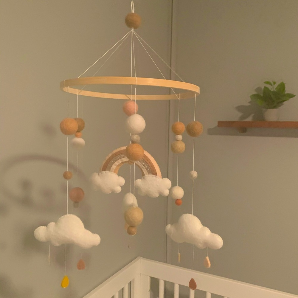 Boho Handmaid Crib Mobile/Nursery Decor
